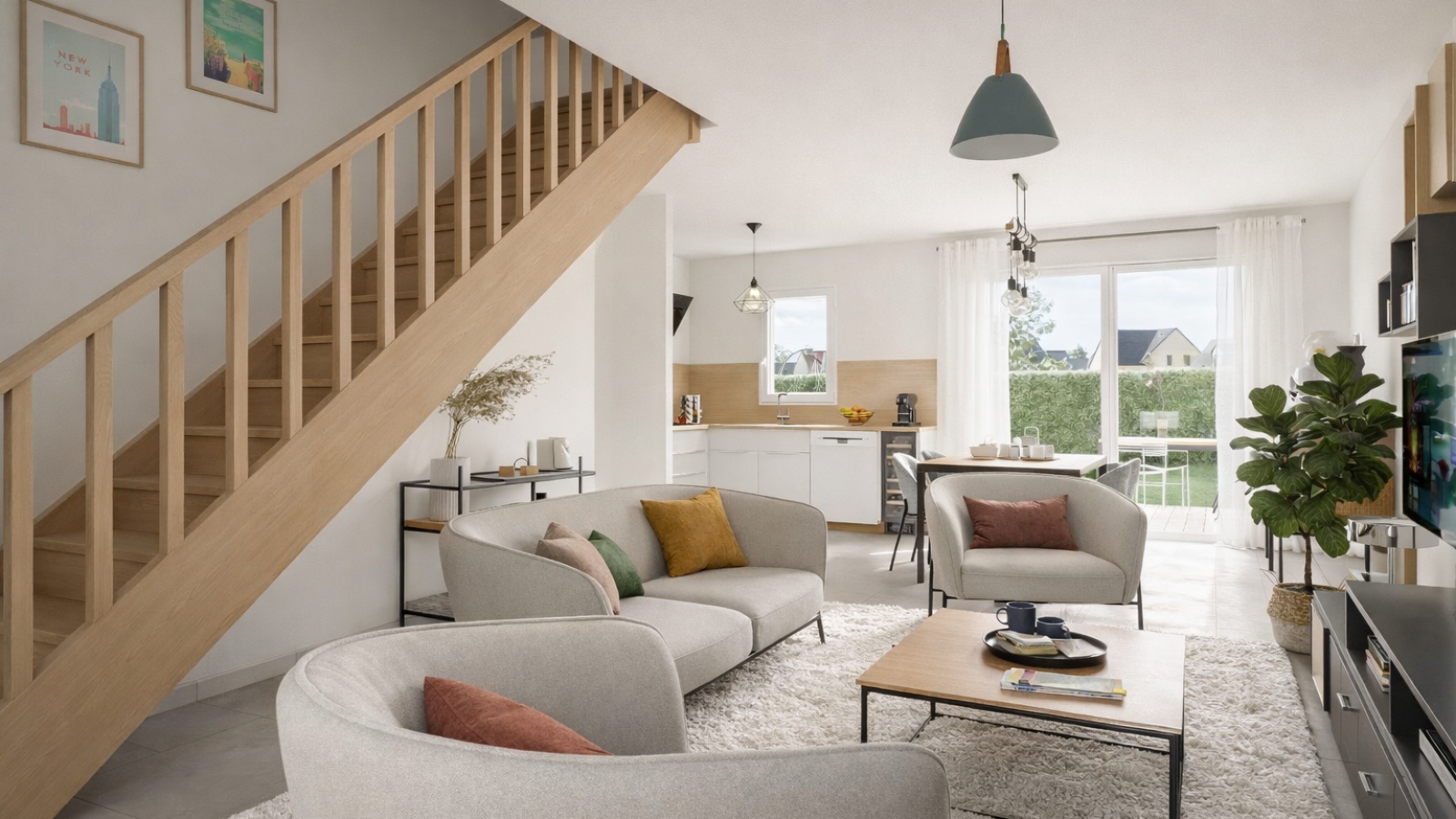 Maison neuve à Montlouis-sur-Loire avec 3 chambres sur terrain de 850m2 / image 6
