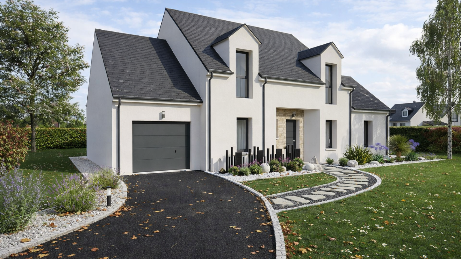 Maison neuve à Baule avec 4 chambres sur terrain de 448m2 / image 2