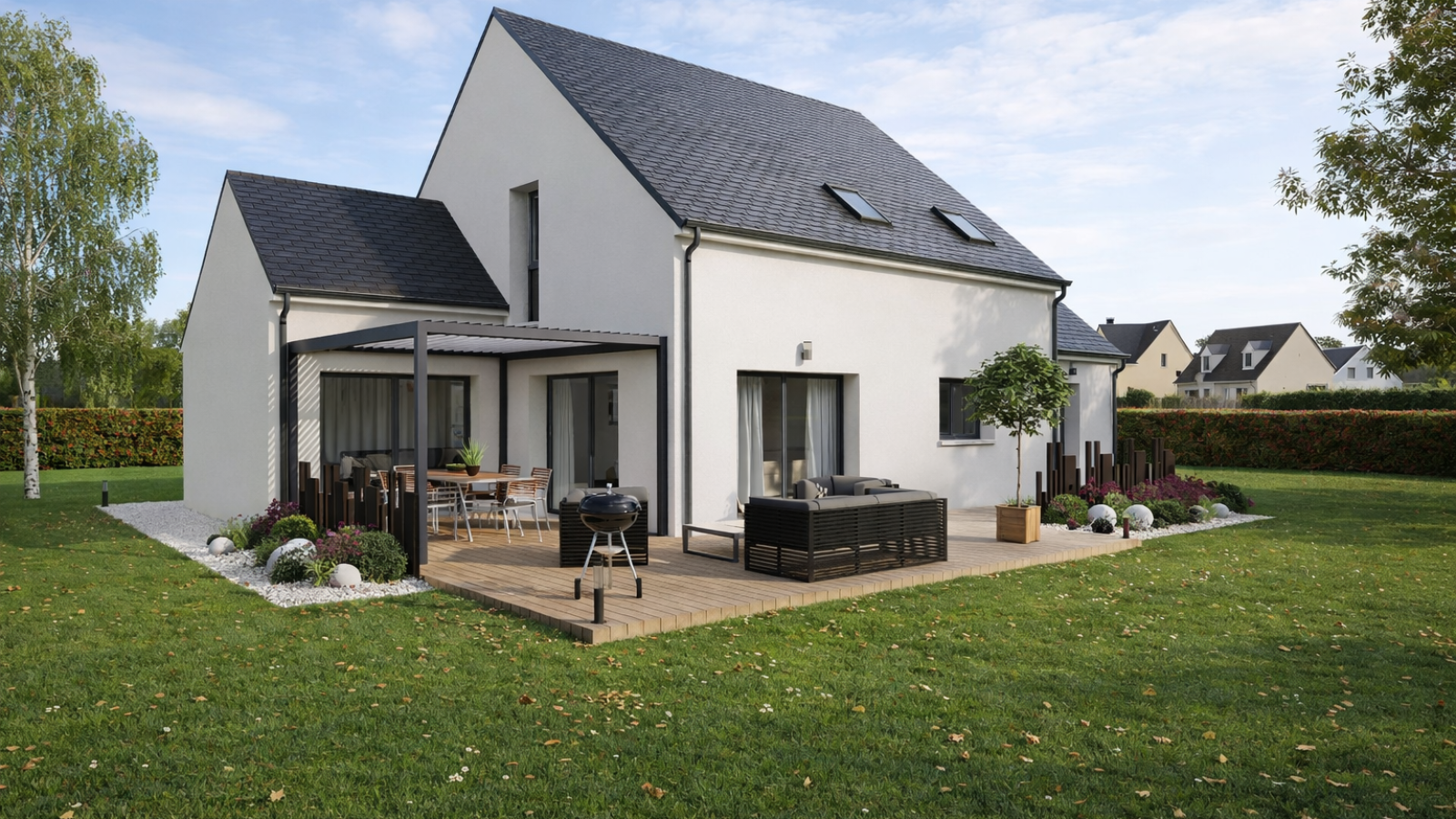 Maison neuve à Baule avec 4 chambres sur terrain de 448m2 / image 3