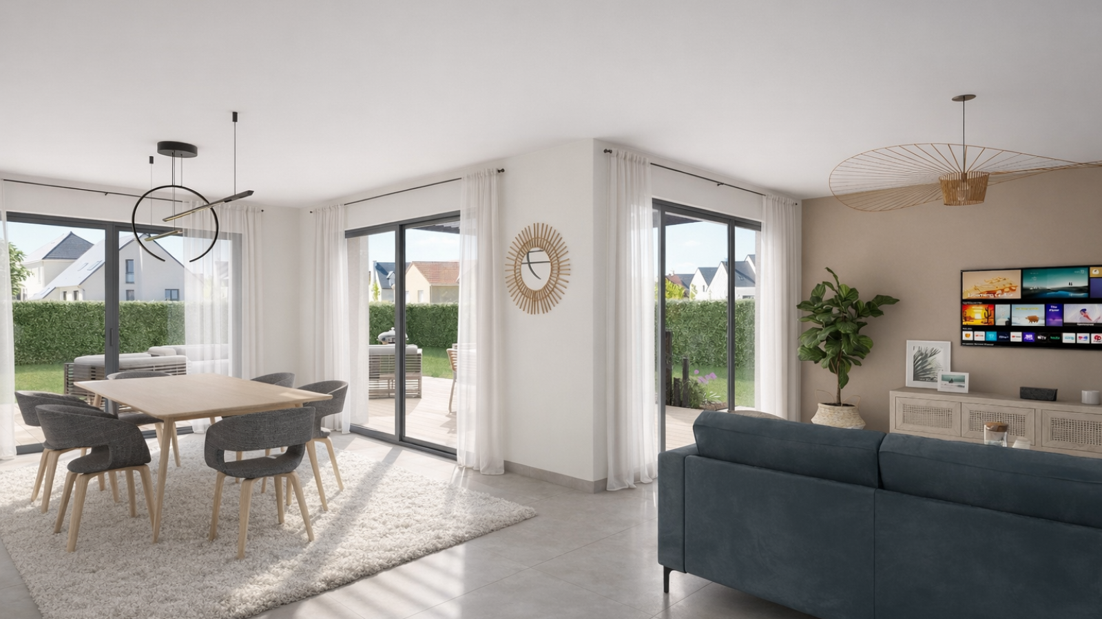 Maison neuve à Baule avec 4 chambres sur terrain de 448m2 / image 6
