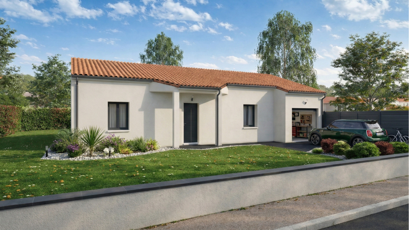 Maison neuve à Iteuil avec 3 chambres sur terrain de 437m2 / image 2