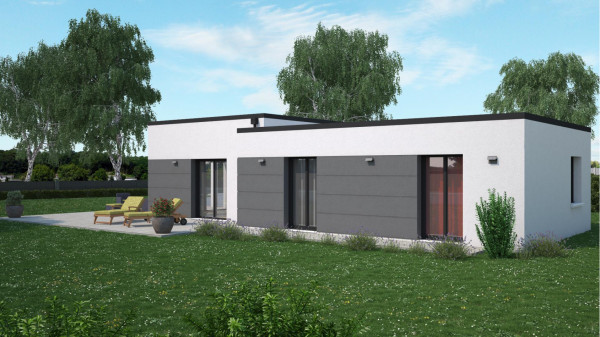 Maison neuve à Azay-sur-Cher avec 4 chambres sur terrain de 610m2 - image 1