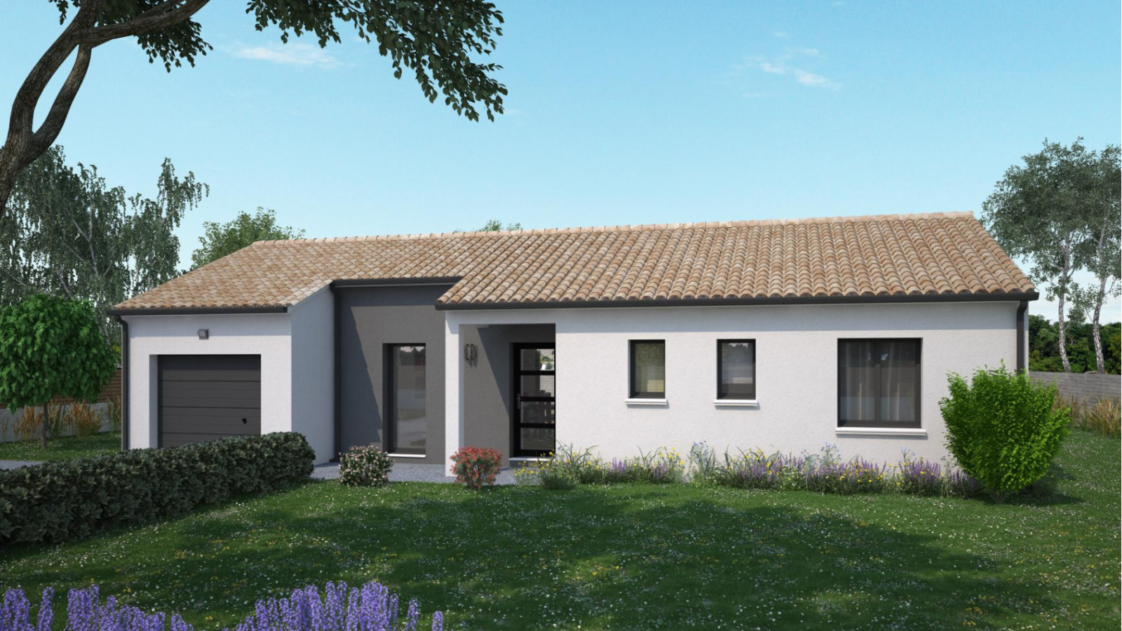 Maison neuve à Beaupréau-en-Mauges avec 3 chambres sur terrain de 580m2 / image 2