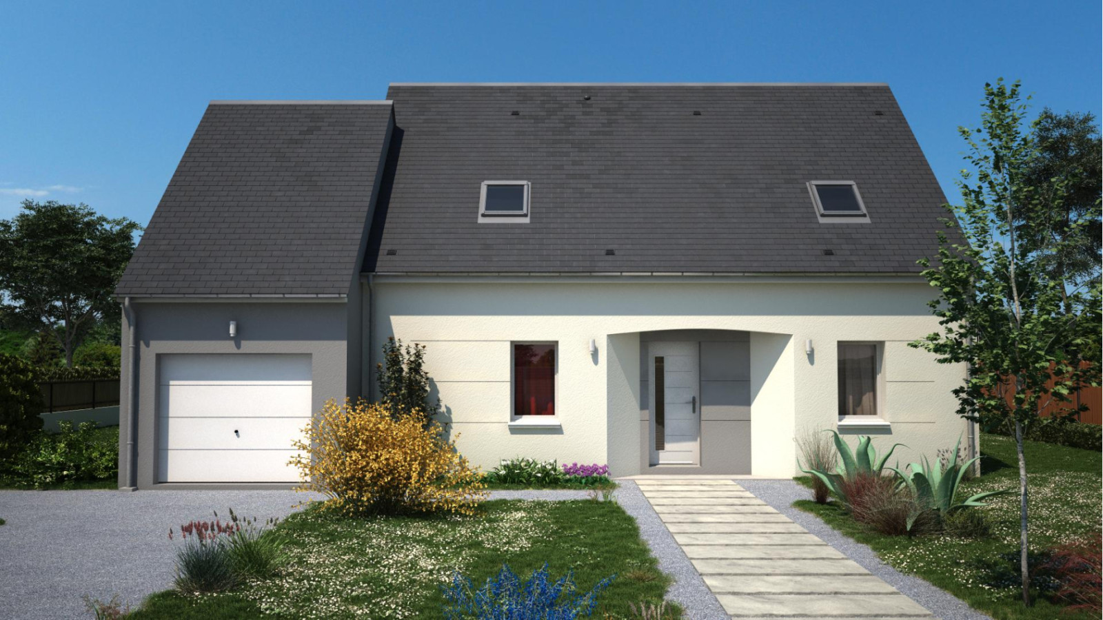 Maison neuve à Segré-en-Anjou Bleu avec 4 chambres sur terrain de 315m2 / image 2