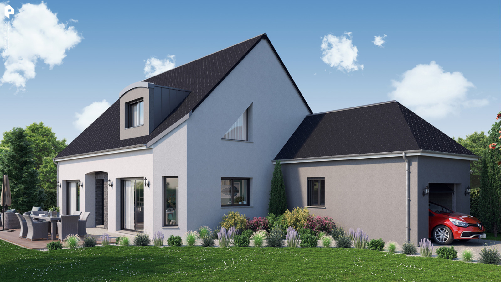 Maison neuve à Savonnières avec 3 chambres sur terrain de 645m2 / image 2