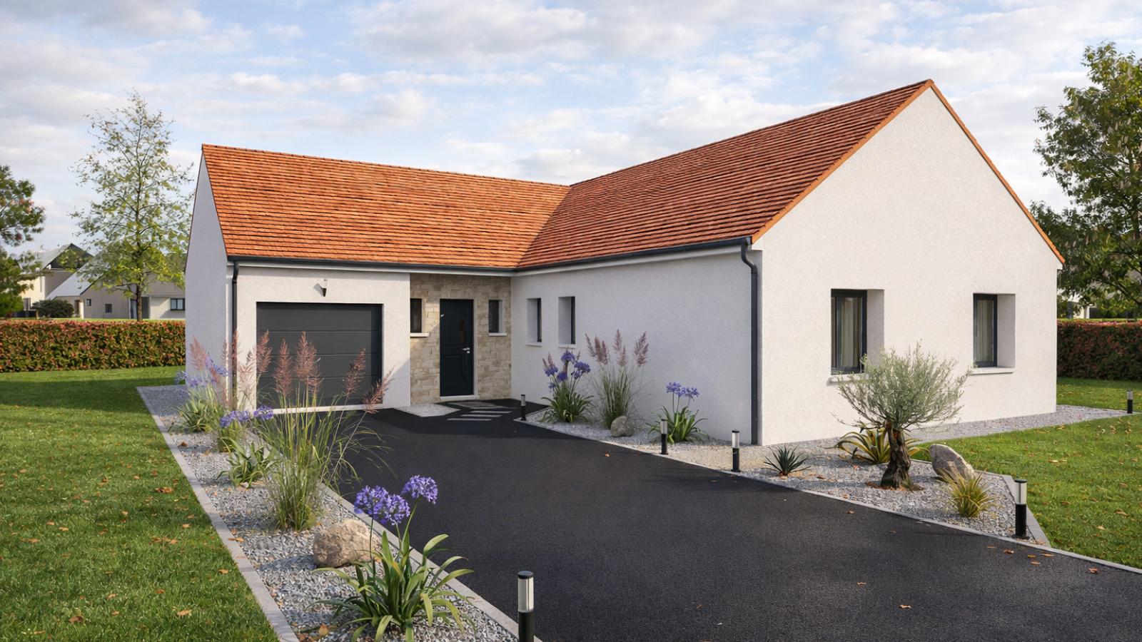 Maison neuve à Saint-Lyé-la-Forêt avec 4 chambres sur terrain de 658m2 / image 2