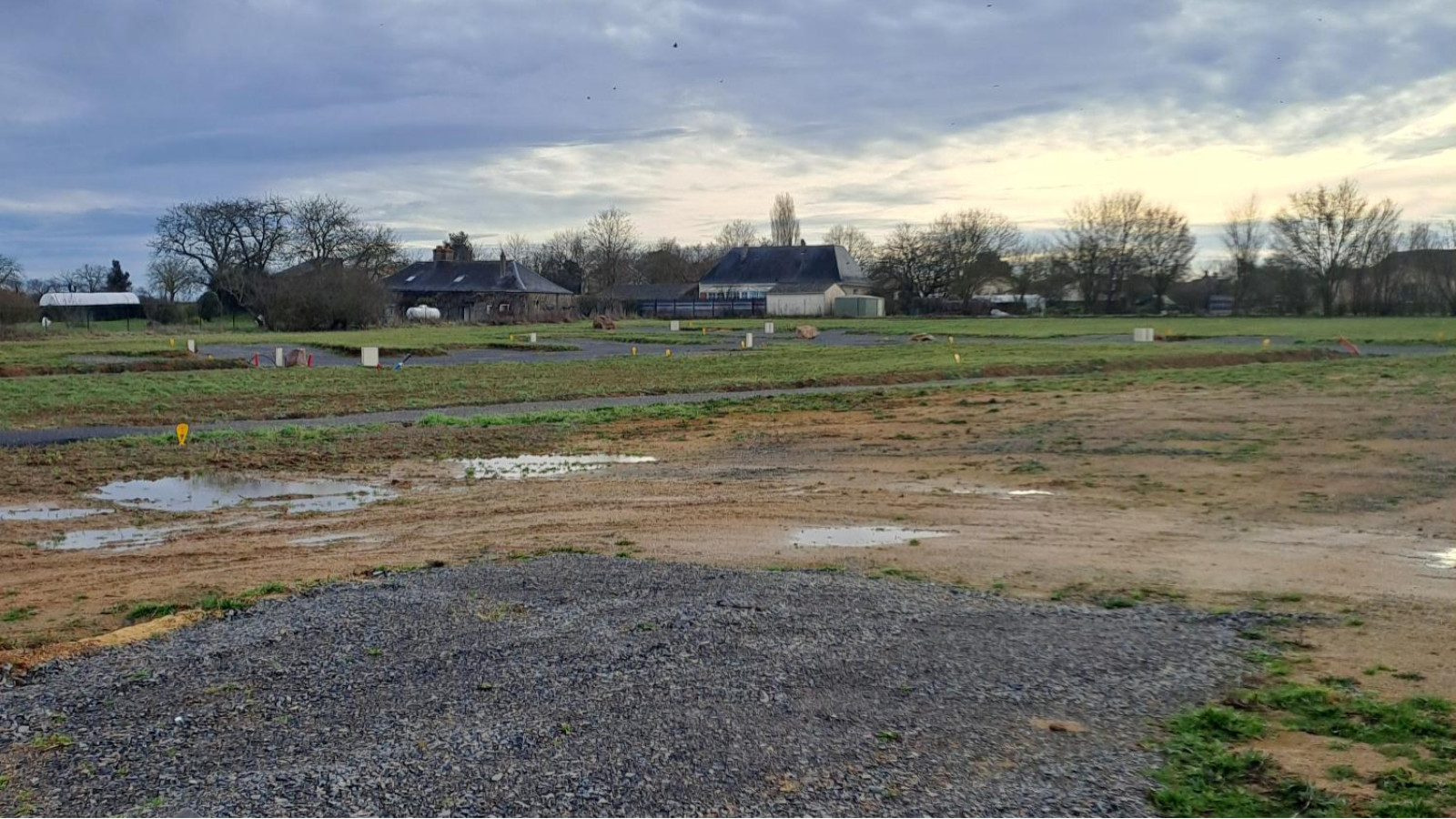 Terrain constructible de 415m2 à Bellevigne-en-Layon