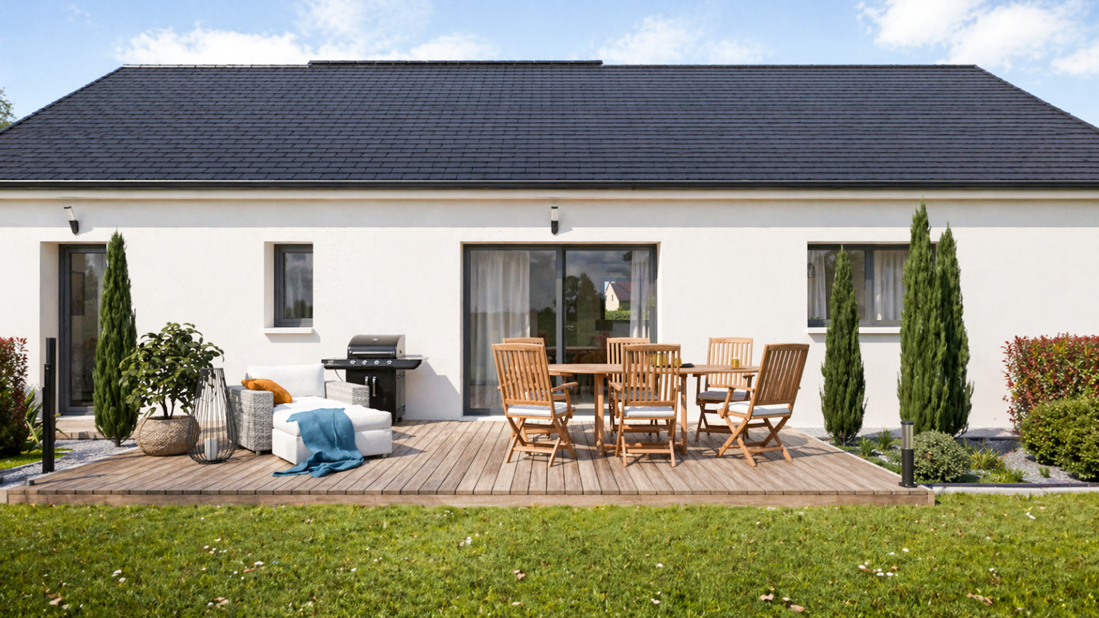 Maison neuve à Mettray avec 3 chambres sur terrain de 455m2 / image 5