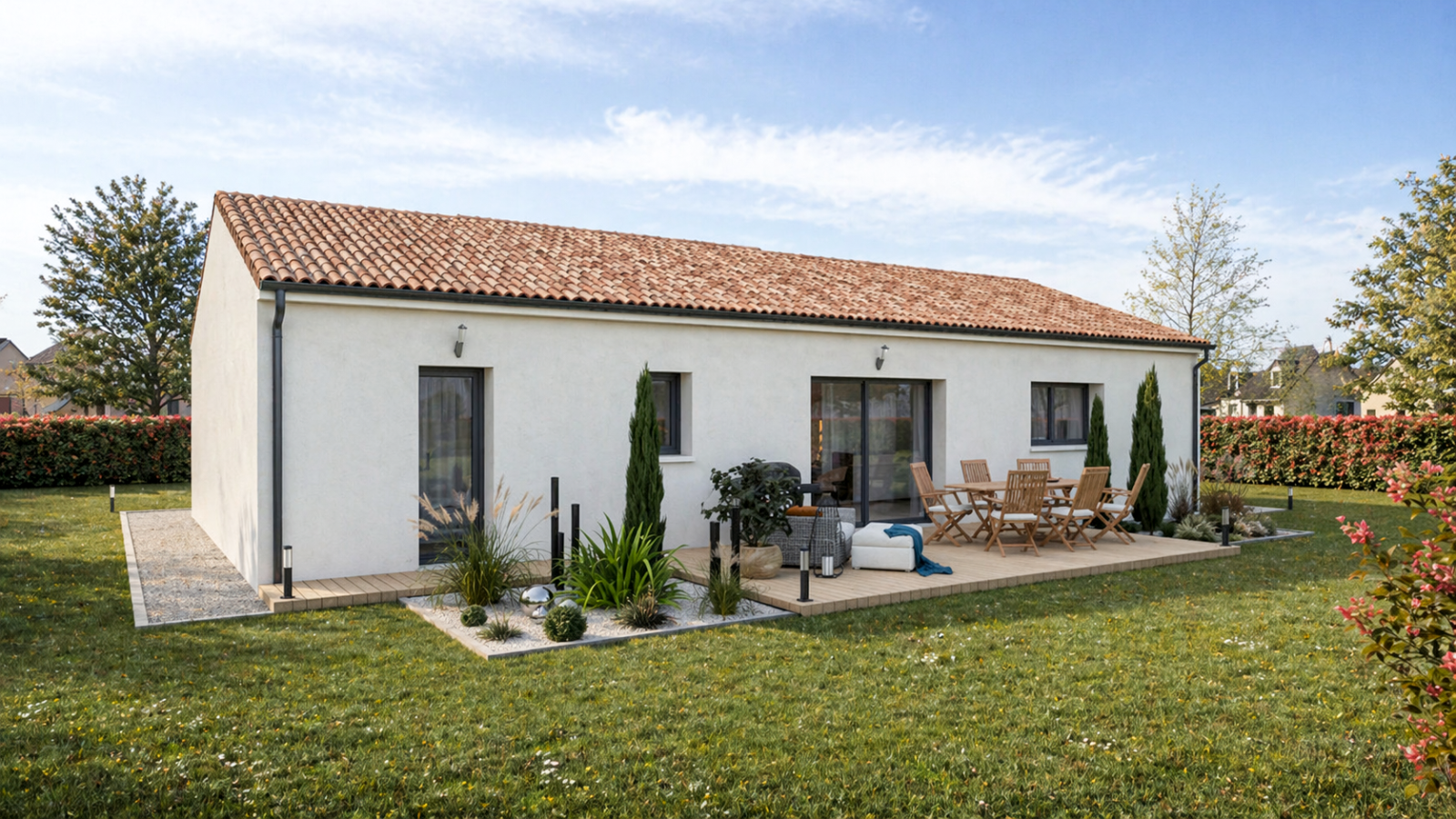 Maison neuve à Mauges-sur-Loire avec 3 chambres sur terrain de 372m2 / image 3