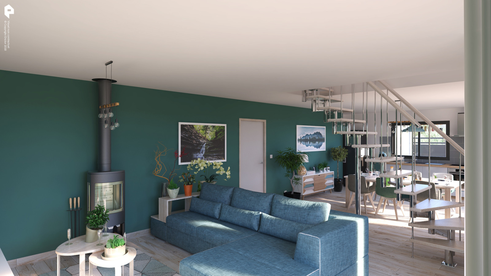 Maison neuve à Bû avec 3 chambres sur terrain de 513m2 / image 6