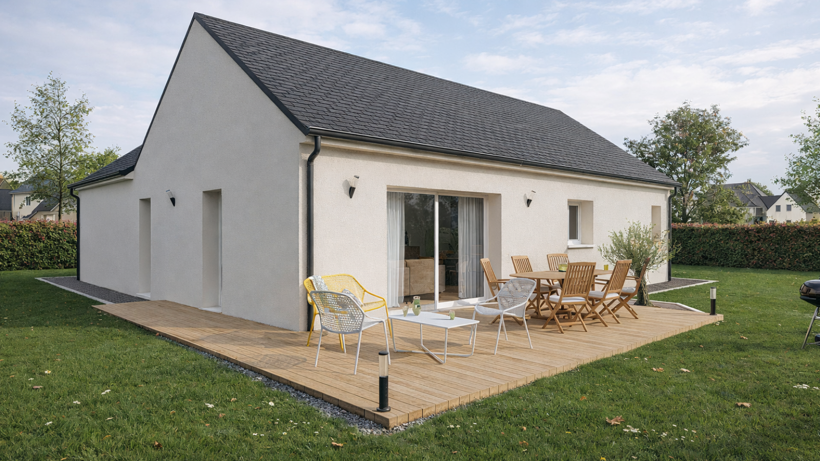 Maison neuve à Langeais avec 3 chambres sur terrain de 525m2 / image 3