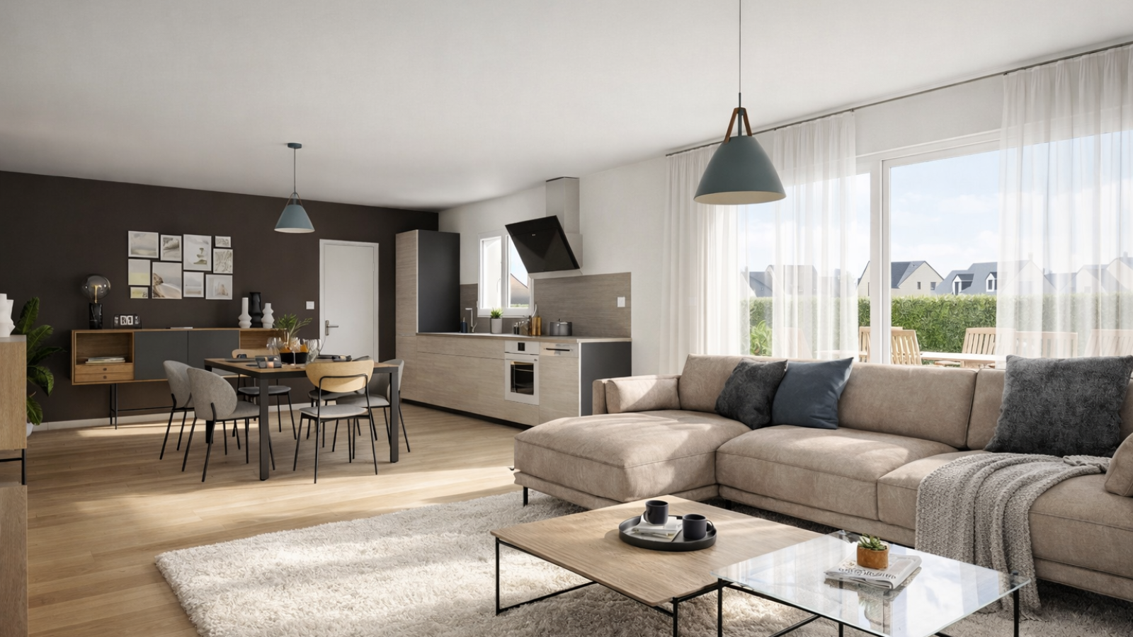 Maison neuve à Vivonne avec 3 chambres sur terrain de 494m2 / image 6