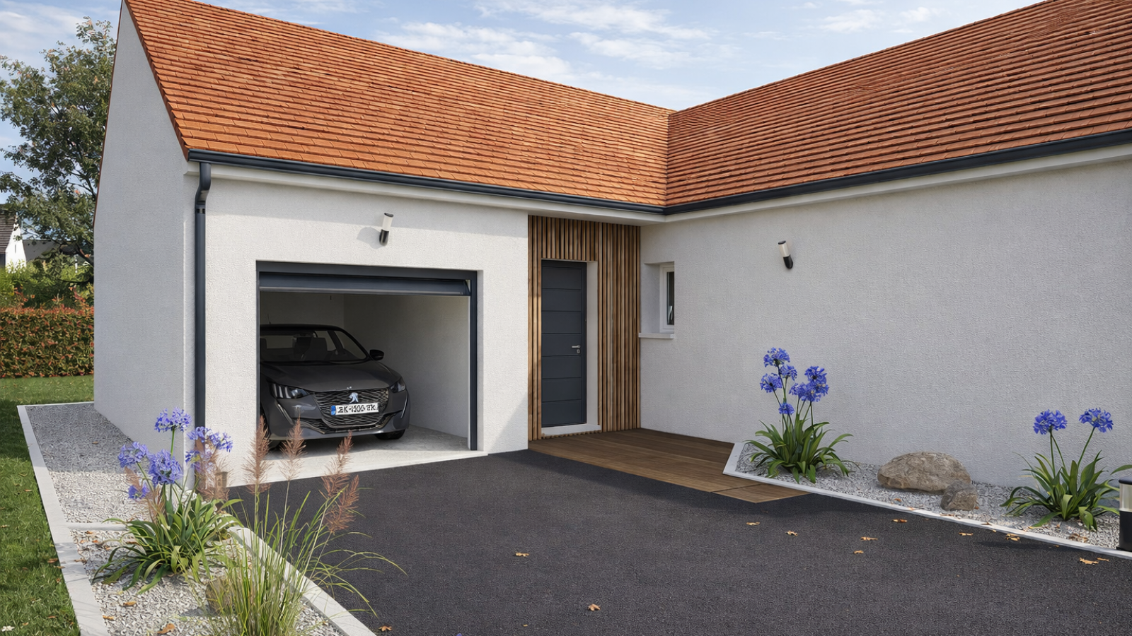 Maison neuve à Villiers-Saint-Frédéric avec 3 chambres sur terrain de 822m2 / image 4