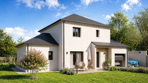 Maison neuve à Tavers avec 4 chambres sur terrain de 658m2 - image 1