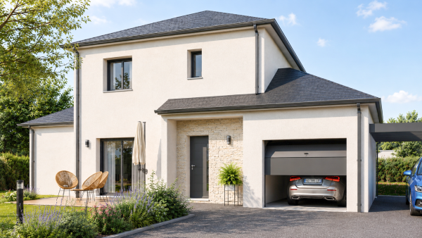 Maison neuve à Tavers avec 4 chambres sur terrain de 658m2 - image 3