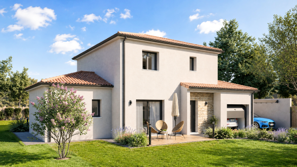 Maison neuve à Mauges-sur-Loire avec 4 chambres sur terrain de 372m2 - image 1