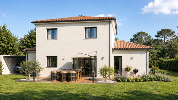 Maison neuve à Mauges-sur-Loire avec 4 chambres sur terrain de 372m2 - image 2