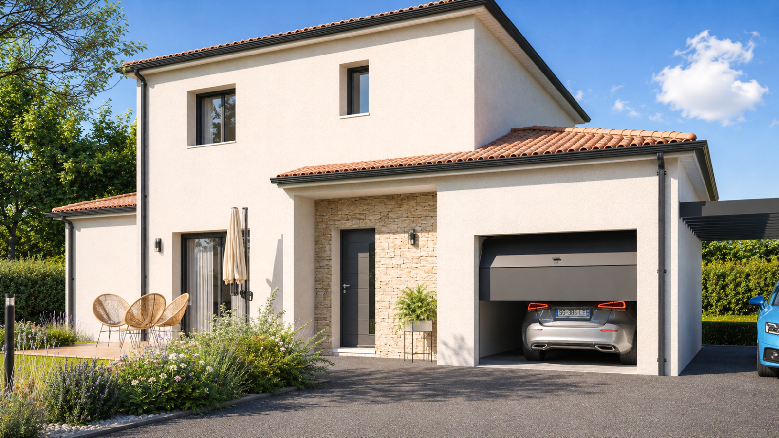 Maison neuve à Mauges-sur-Loire avec 4 chambres sur terrain de 372m2 / image 4