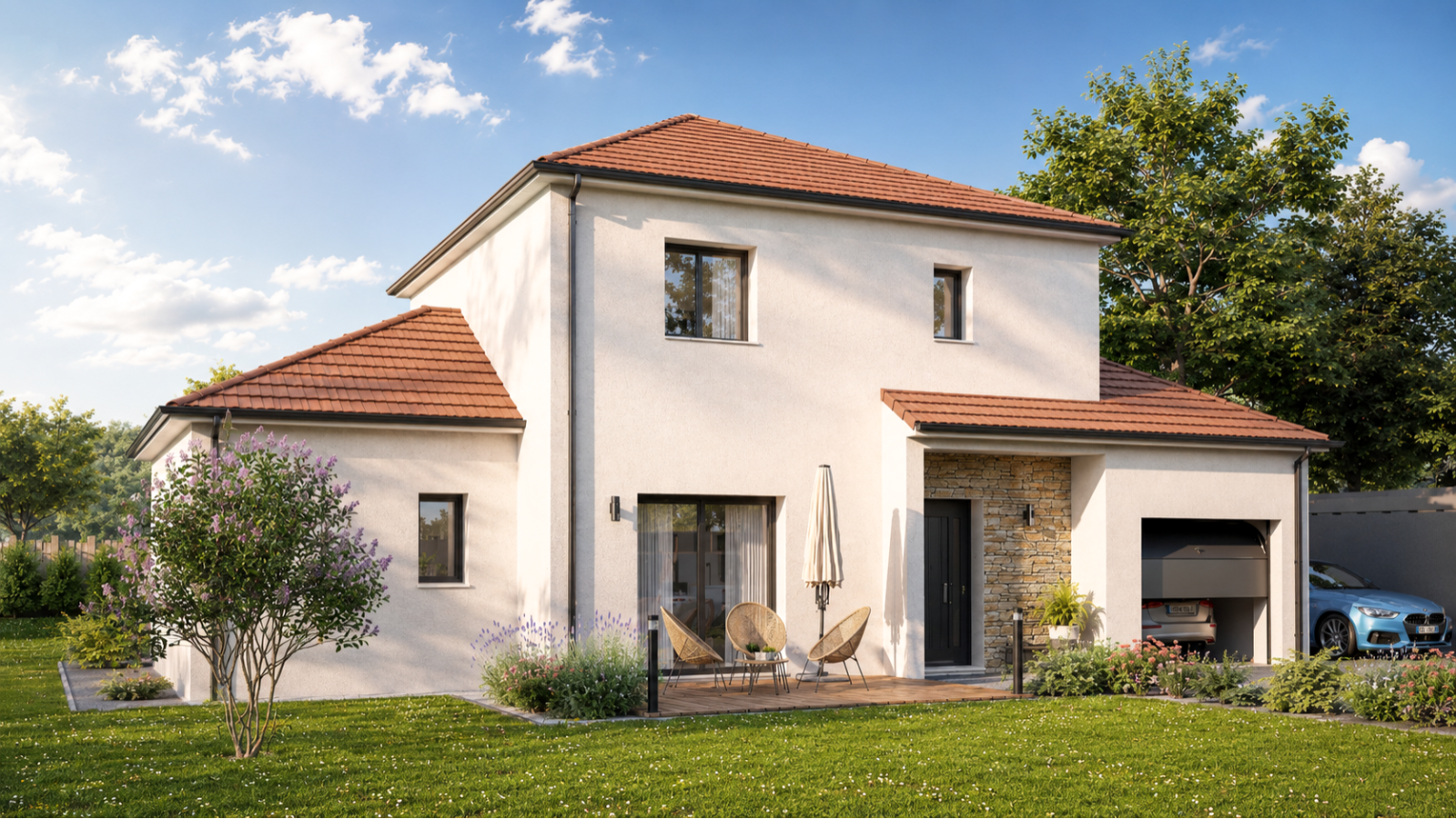 Maison neuve à Dannemois avec 4 chambres sur terrain de 653m2 / image 2