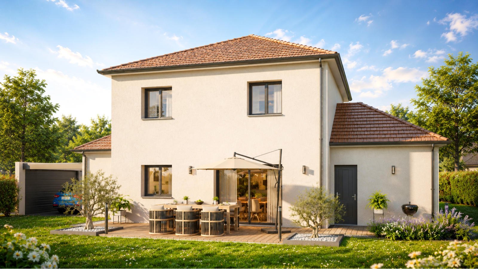 Maison neuve à Dannemois avec 4 chambres sur terrain de 653m2 / image 3