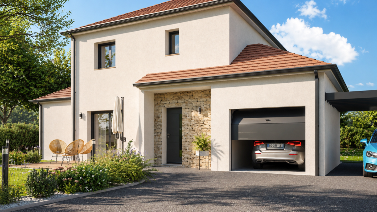 Maison neuve à Dannemois avec 4 chambres sur terrain de 653m2 / image 4
