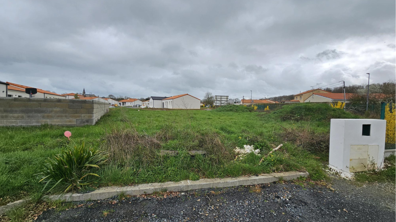 Terrain constructible de 522m2 à Cholet