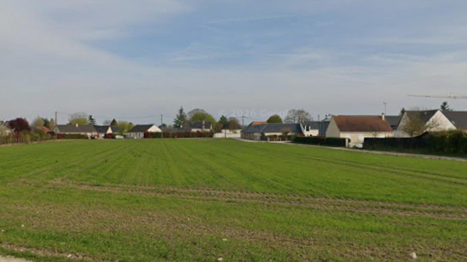 Terrain constructible de 501m2 à Neuville-aux-Bois
