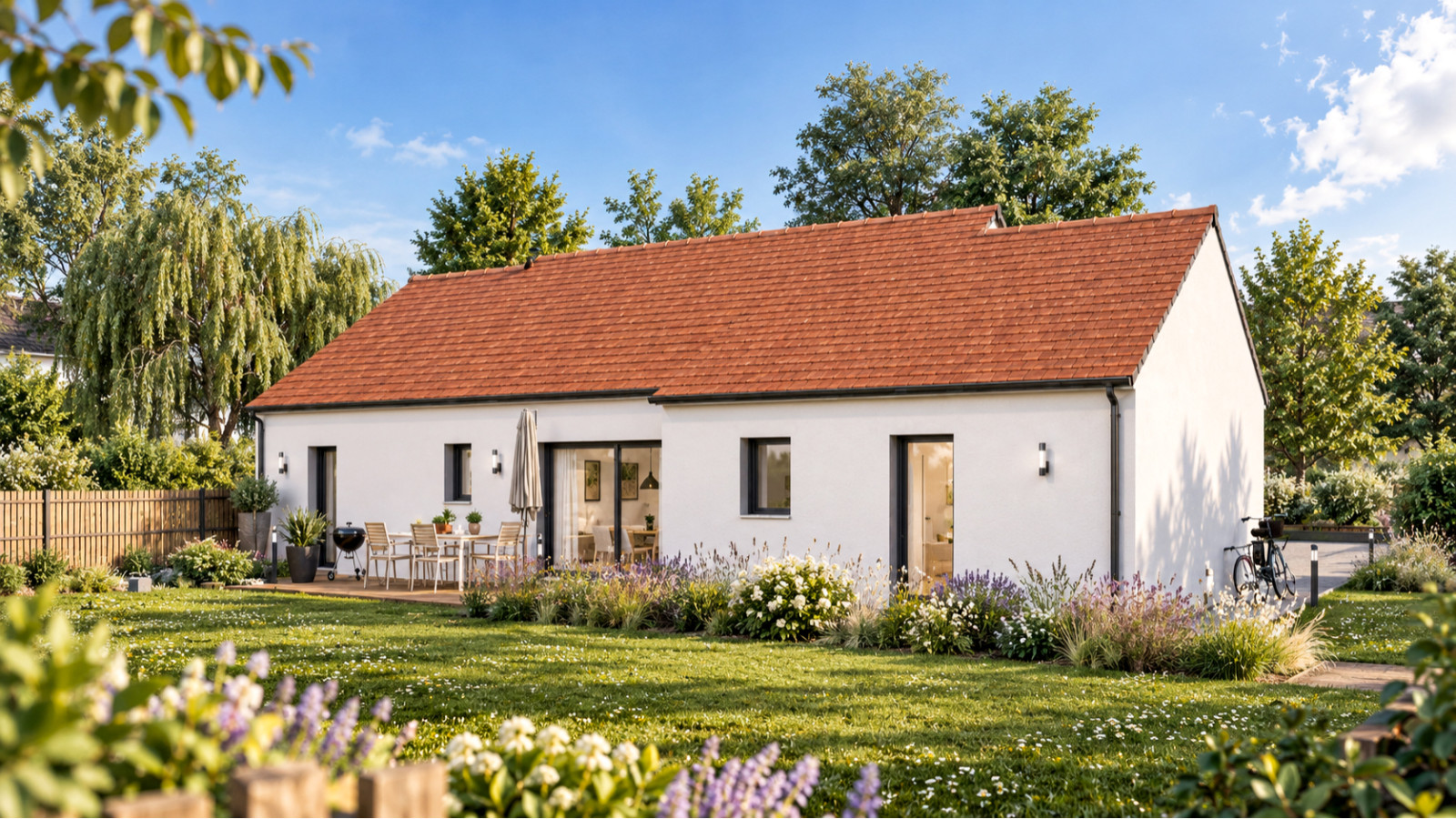 Maison neuve à Darvault avec 3 chambres sur terrain de 3186m2 / image 3