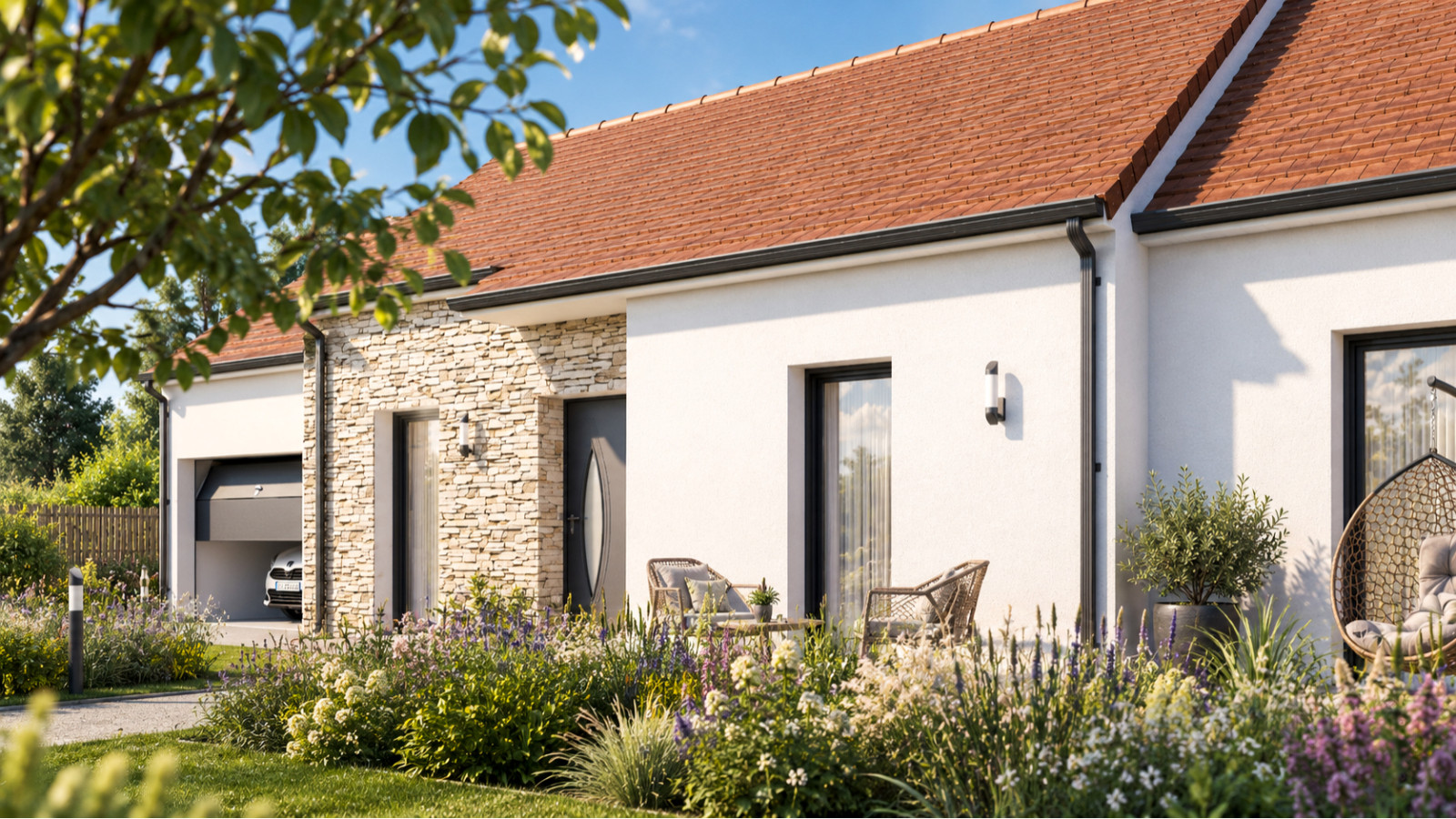 Maison neuve à Darvault avec 3 chambres sur terrain de 3186m2 / image 4