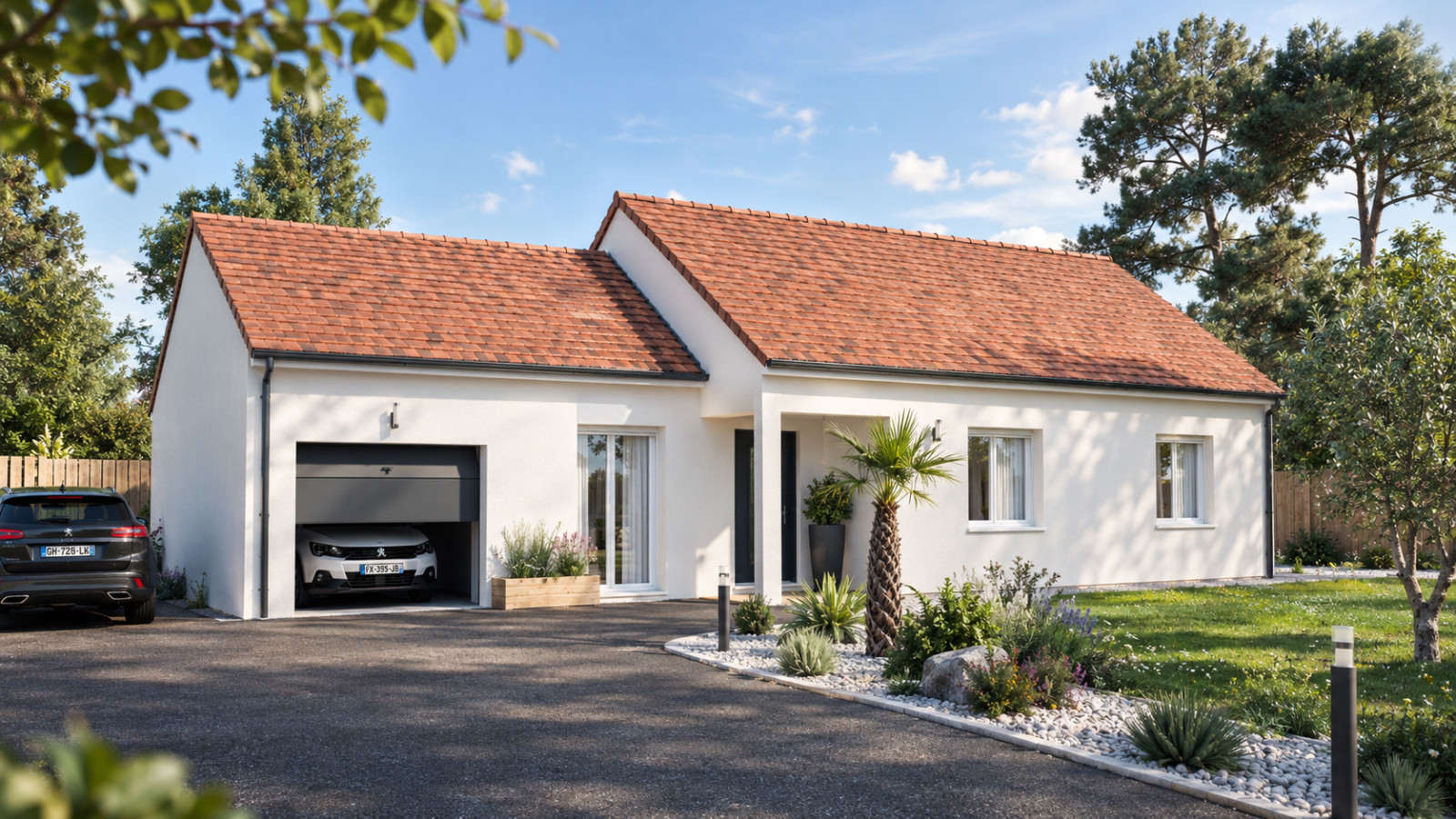 Maison neuve à Civray-de-Touraine avec 4 chambres sur terrain de 2600m2 / image 2