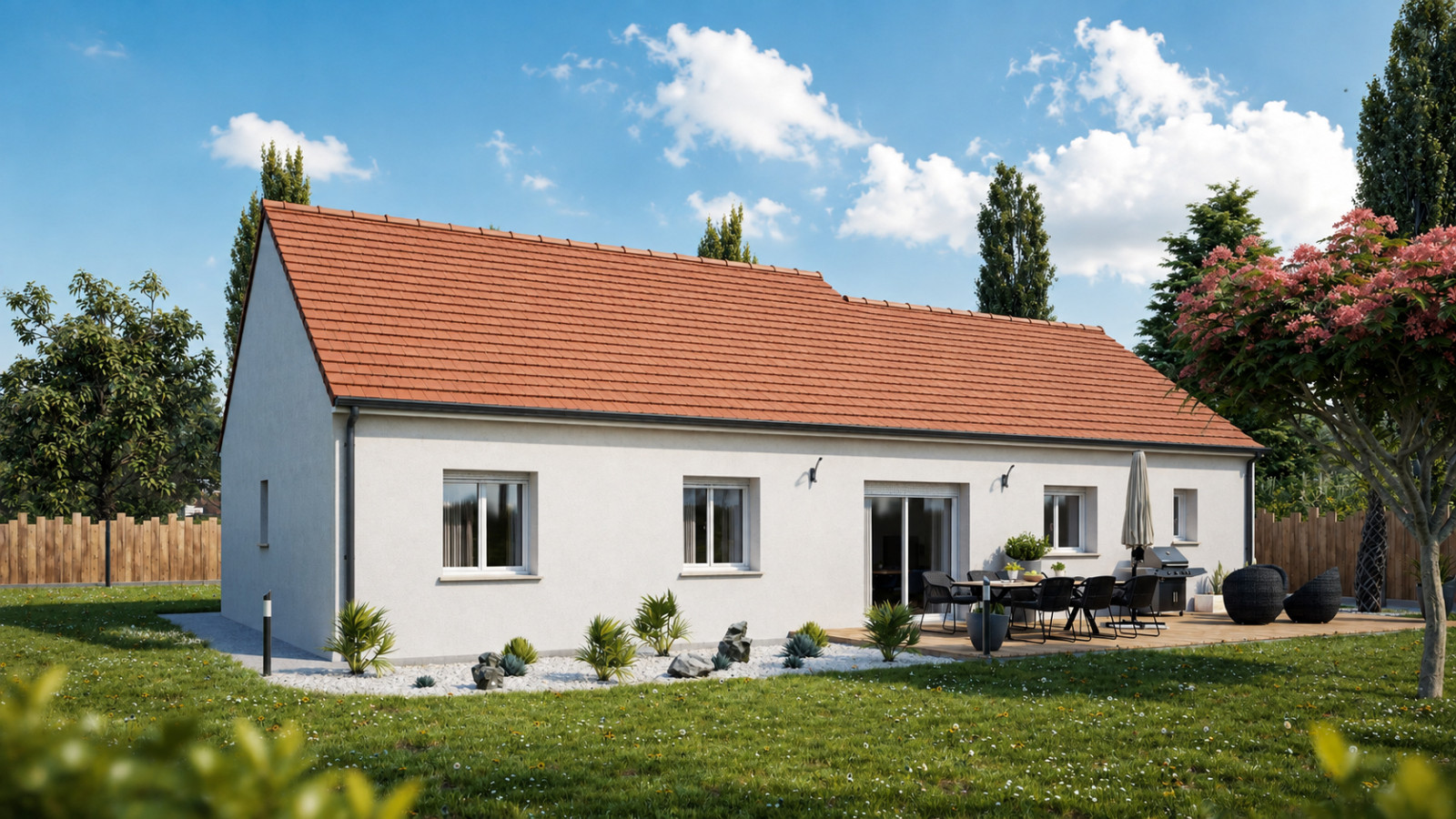 Maison neuve à Civray-de-Touraine avec 4 chambres sur terrain de 2600m2 / image 3
