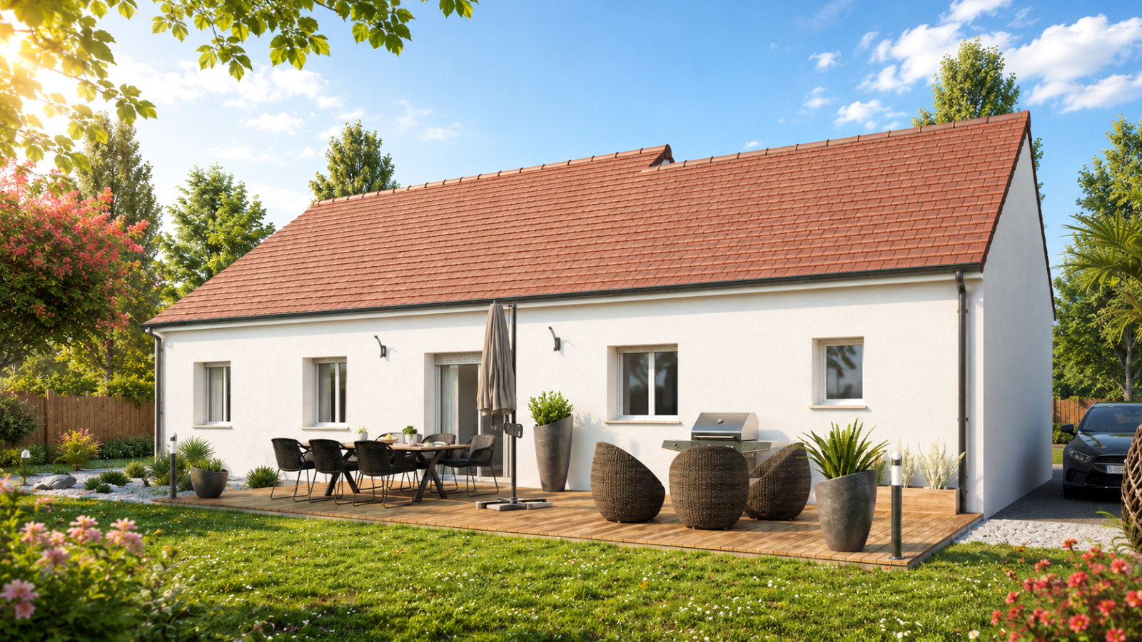 Maison neuve à Civray-de-Touraine avec 4 chambres sur terrain de 2600m2 / image 5