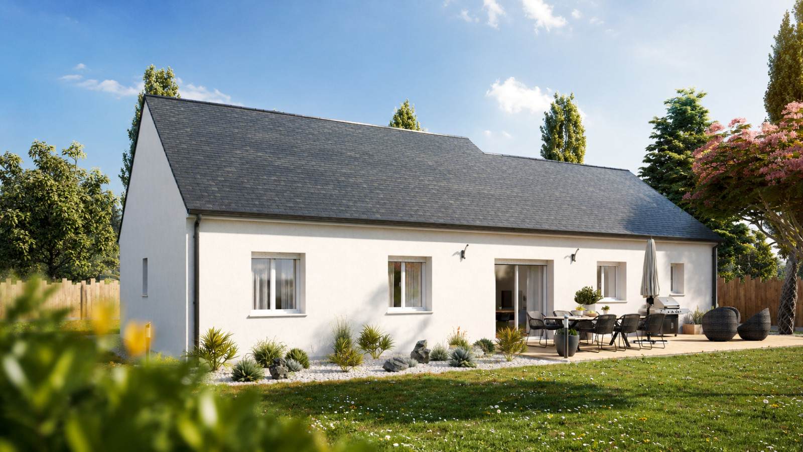 Maison neuve à Azay-sur-Cher avec 4 chambres sur terrain de 753m2 / image 3
