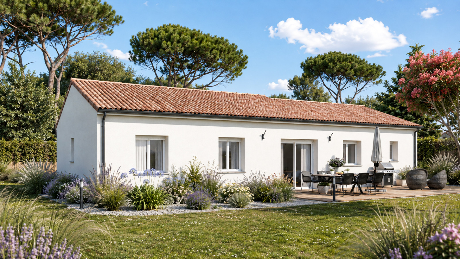 Maison neuve à Angles-sur-l'Anglin avec 4 chambres sur terrain de 1500m2 / image 3