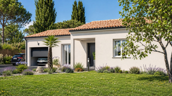 Maison neuve à Angles-sur-l'Anglin avec 4 chambres sur terrain de 1500m2 - image 3