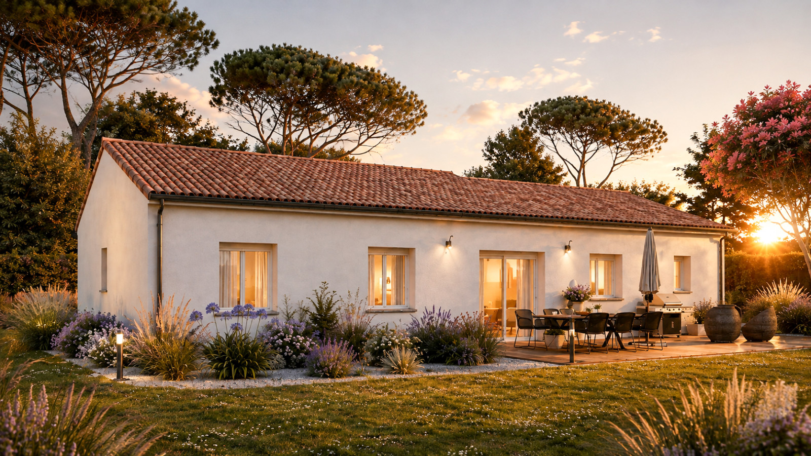 Maison neuve à Angles-sur-l'Anglin avec 4 chambres sur terrain de 1500m2 / image 6