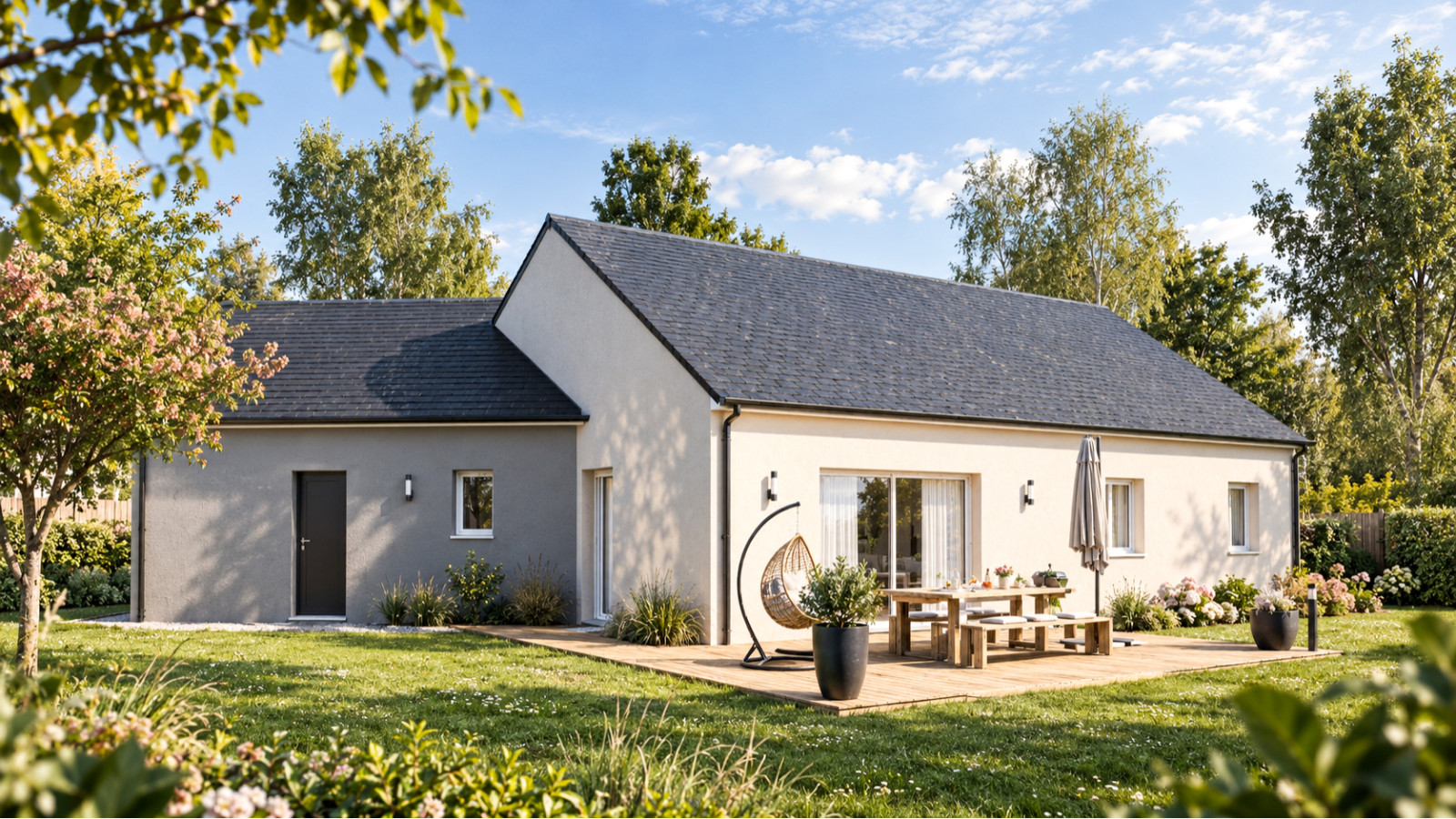 Maison neuve à Saint-Laurent-en-Gâtines avec 3 chambres sur terrain de 510m2 / image 2