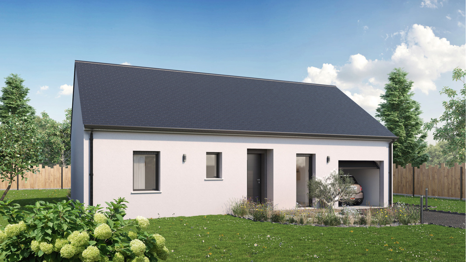 Maison neuve à Janville-sur-Juine avec 2 chambres sur terrain de 645m2 / image 3