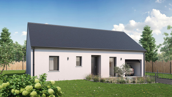 Maison neuve à Janville-sur-Juine avec 2 chambres sur terrain de 645m2 - image 2