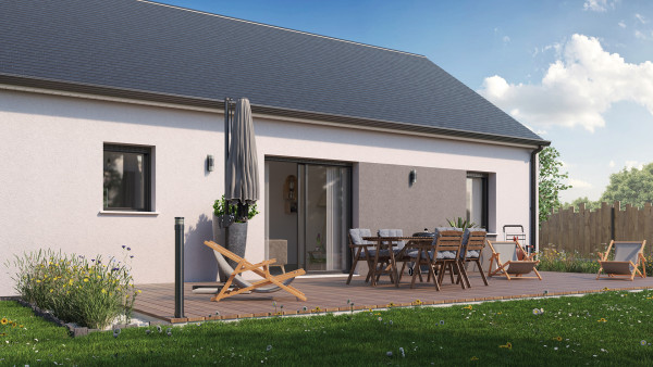 Maison neuve à Janville-sur-Juine avec 2 chambres sur terrain de 645m2 - image 3