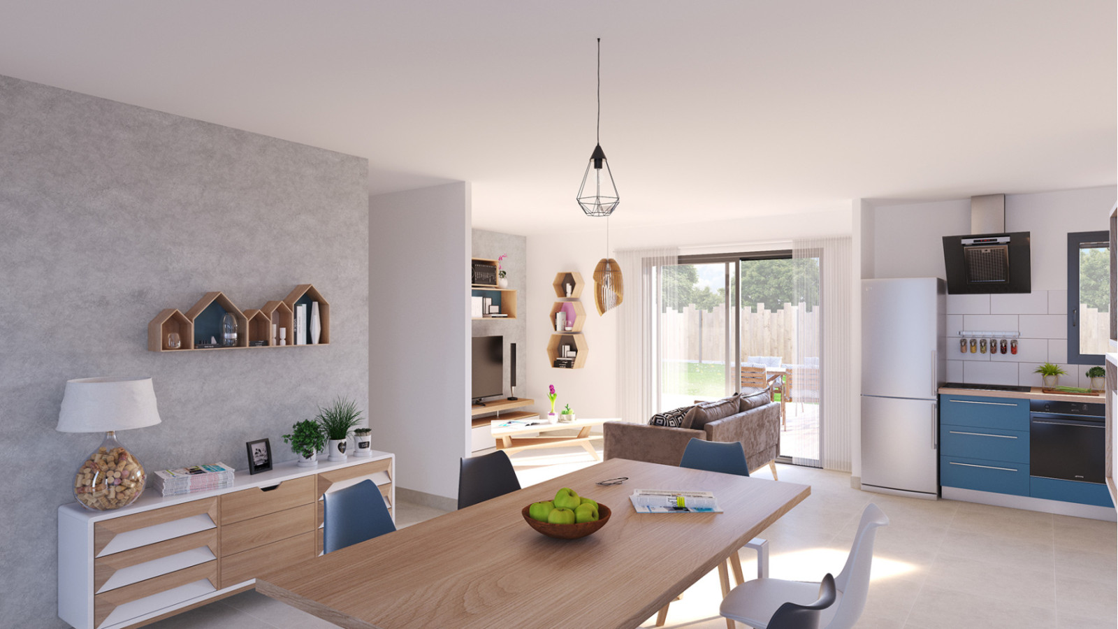 Maison neuve à Janville-sur-Juine avec 2 chambres sur terrain de 645m2 / image 6