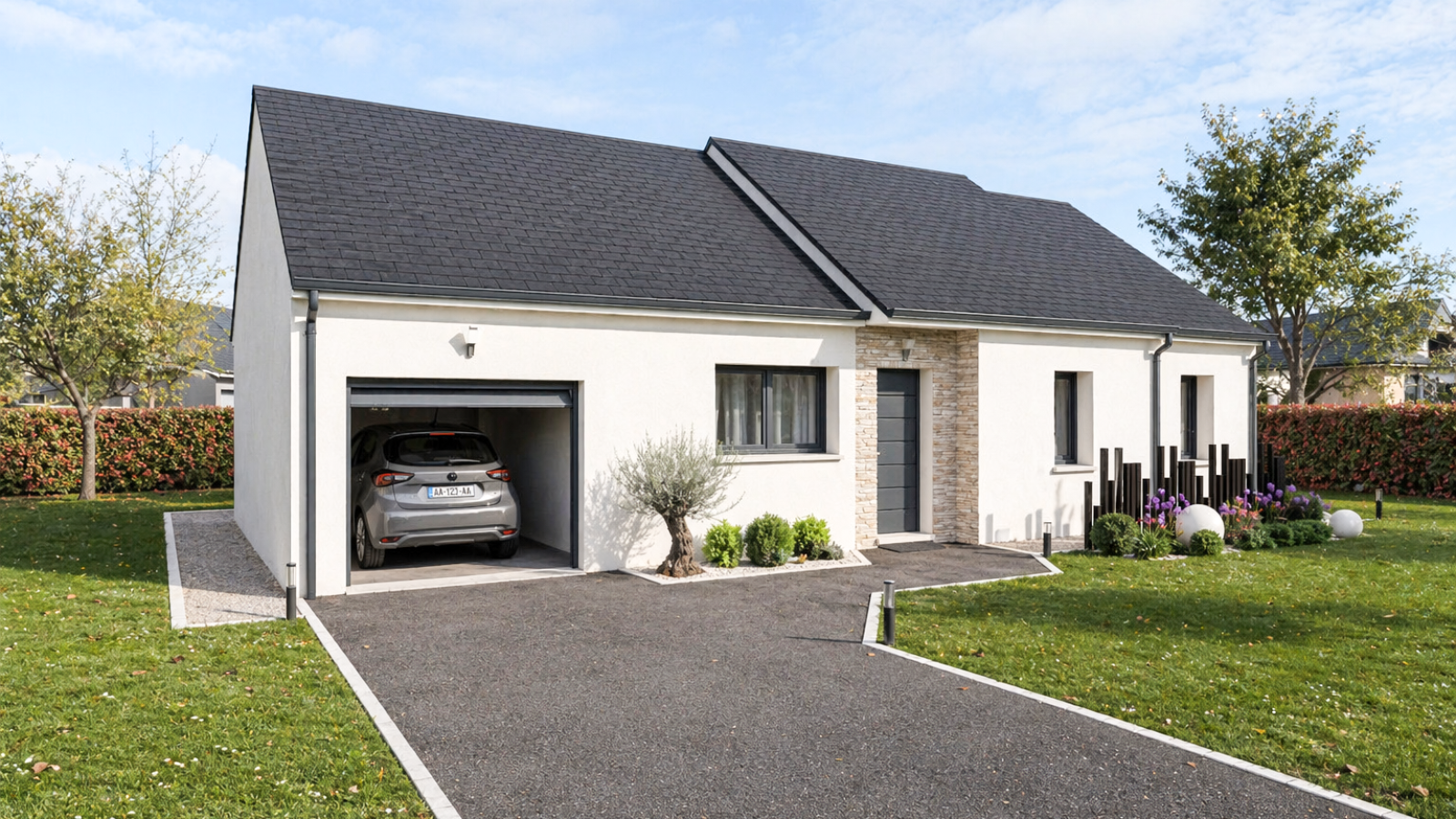 Maison neuve à Janville-sur-Juine avec 3 chambres sur terrain de 645m2 / image 2