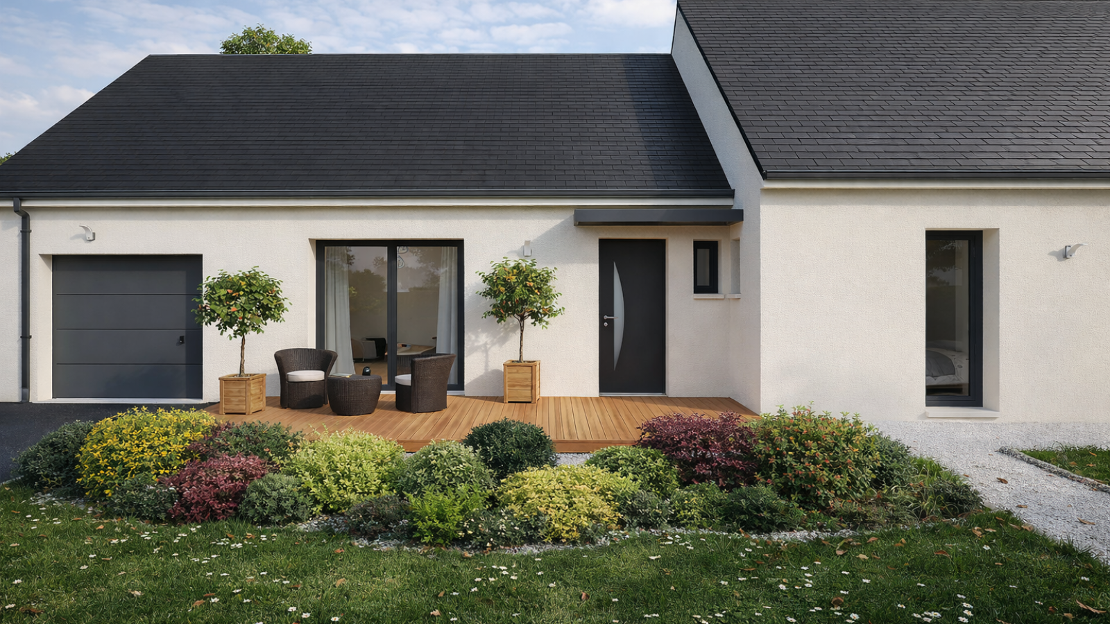 Maison neuve à Mennecy avec 4 chambres sur terrain de 1046m2 / image 4