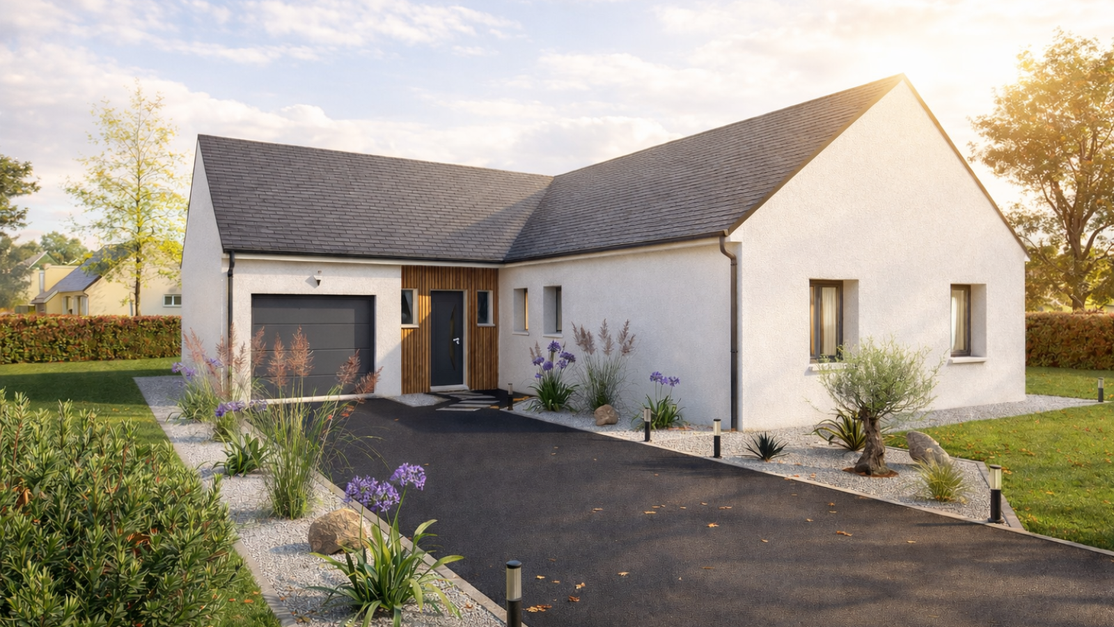 Maison neuve à Autouillet avec 4 chambres sur terrain de 420m2 / image 2