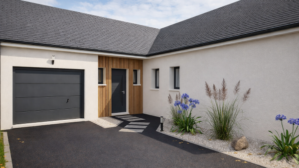 Maison neuve à Autouillet avec 4 chambres sur terrain de 420m2 - image 3