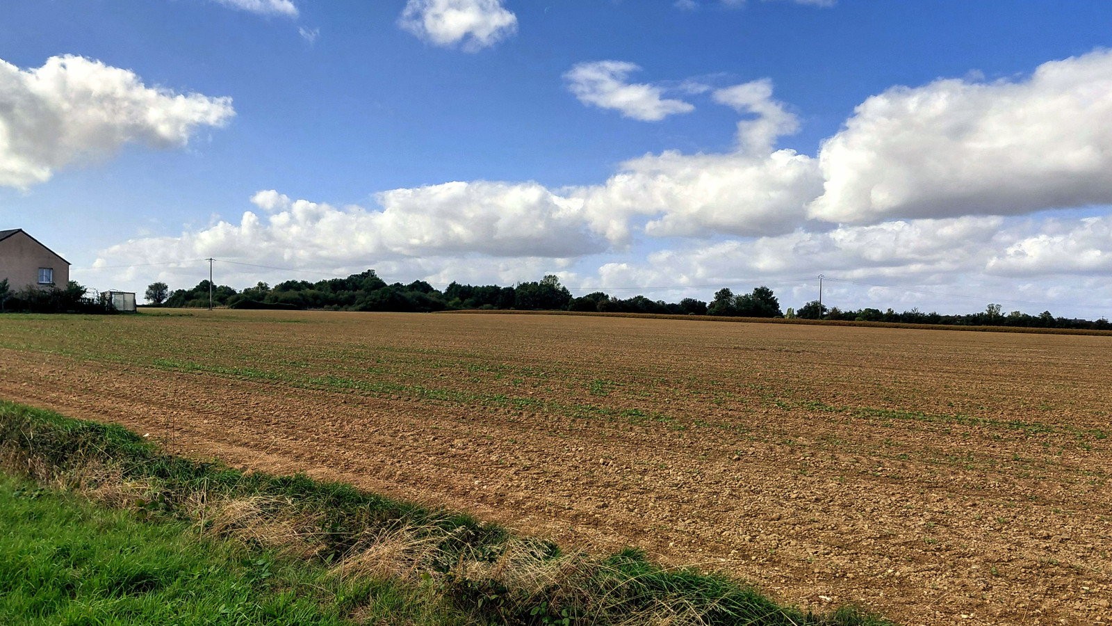 Terrain constructible de 353m2 à Manthelan