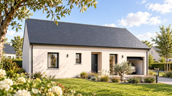 Maison neuve à Gennes-Val-de-Loire avec 2 chambres sur terrain de 545m2 - image 1