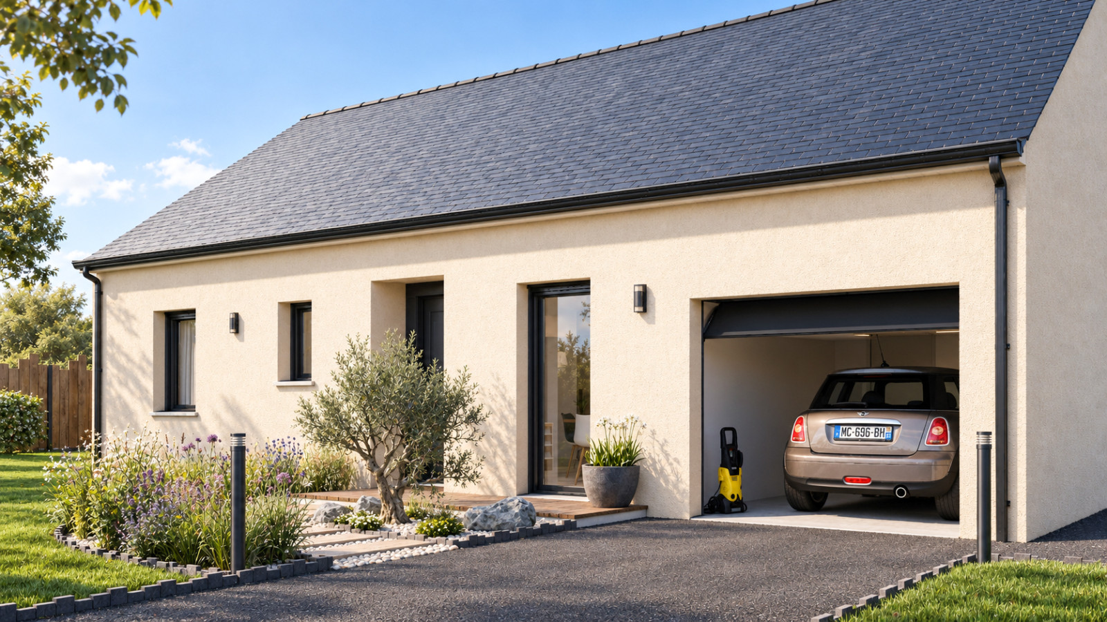 Maison neuve à Gennes-Val-de-Loire avec 2 chambres sur terrain de 545m2 / image 4