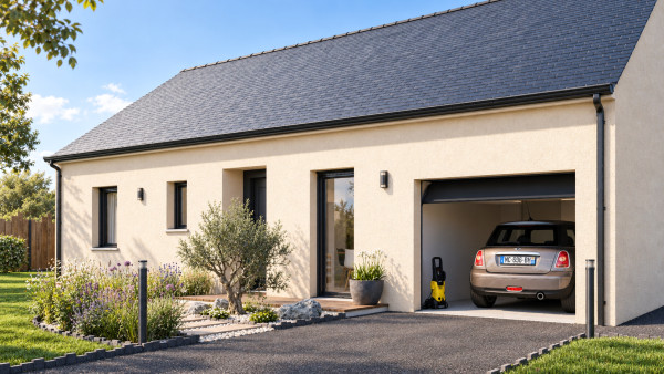 Maison neuve à Gennes-Val-de-Loire avec 2 chambres sur terrain de 545m2 - image 3