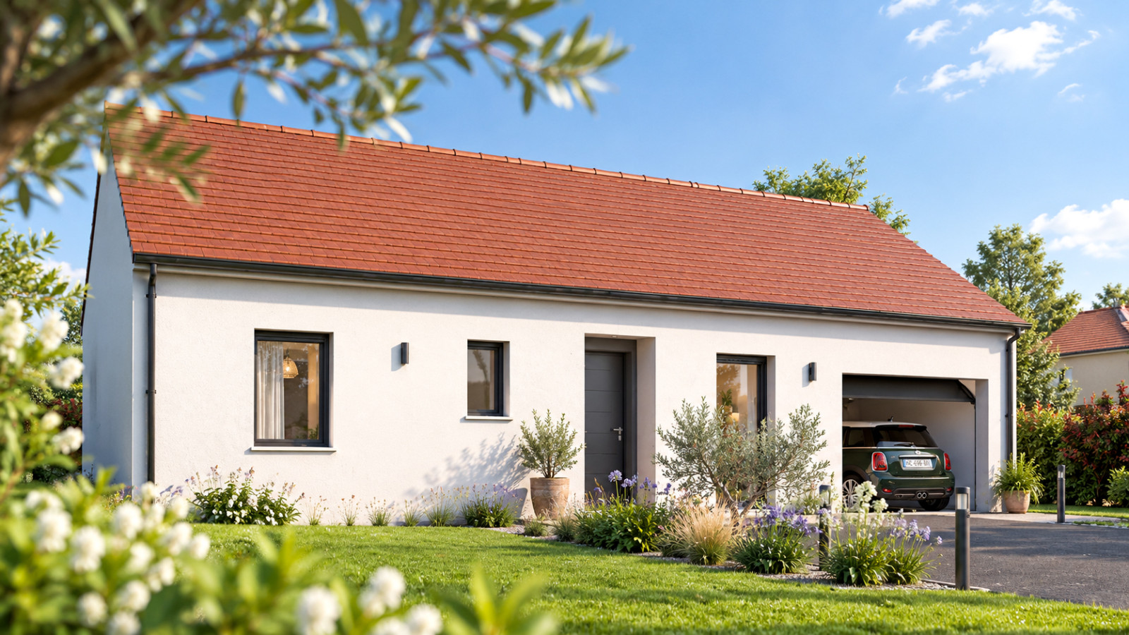 Maison neuve à Saint-Avertin avec 2 chambres sur terrain de 833m2 / image 2